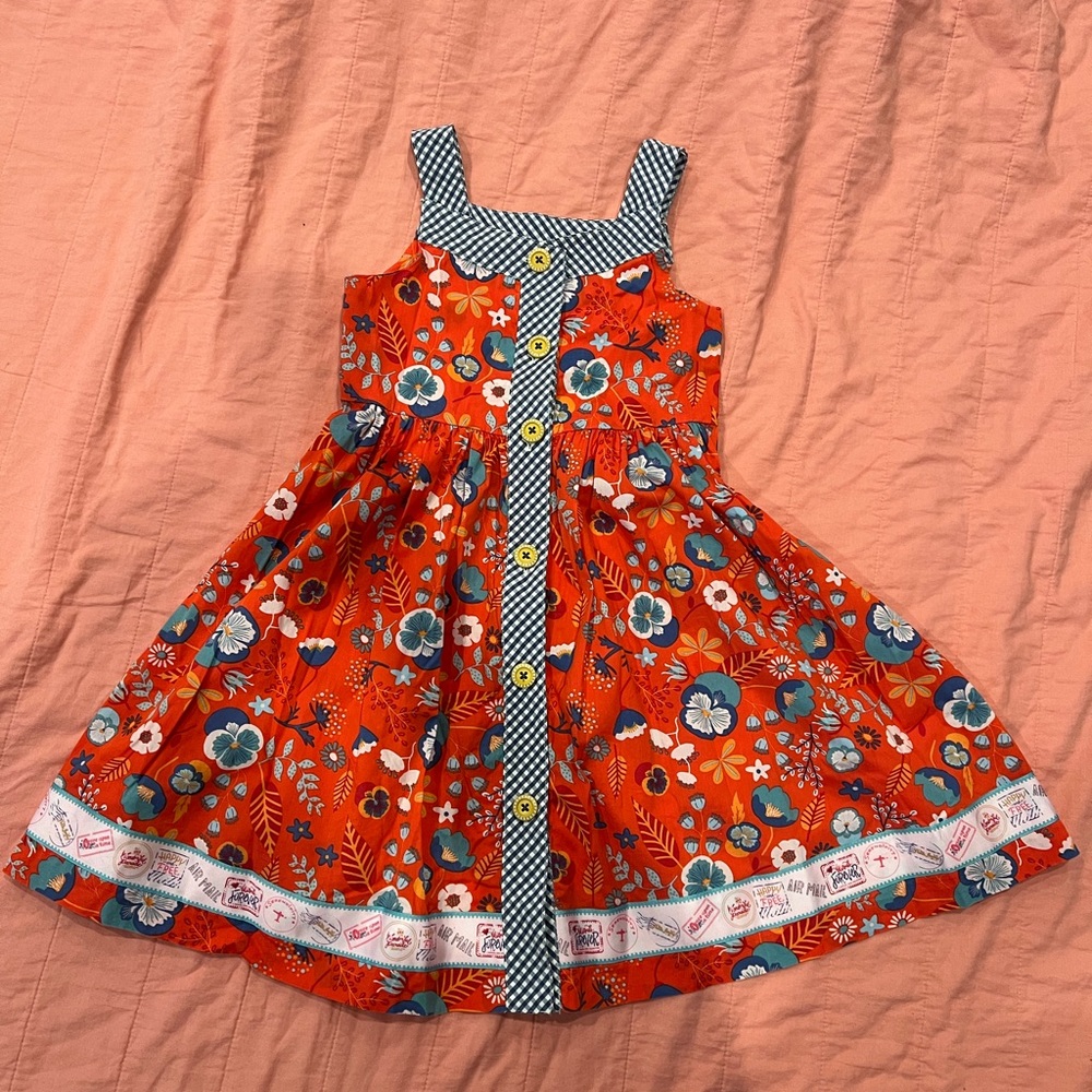 Matilda Jane Patriotic Sundress Size 6